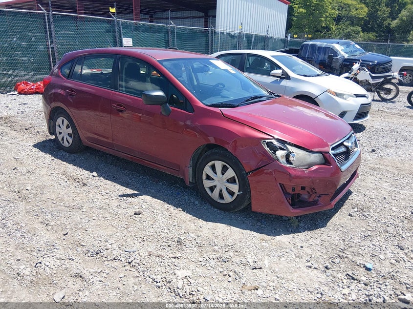 Photo of the 2016 SUBARU IMPREZA 2.0I