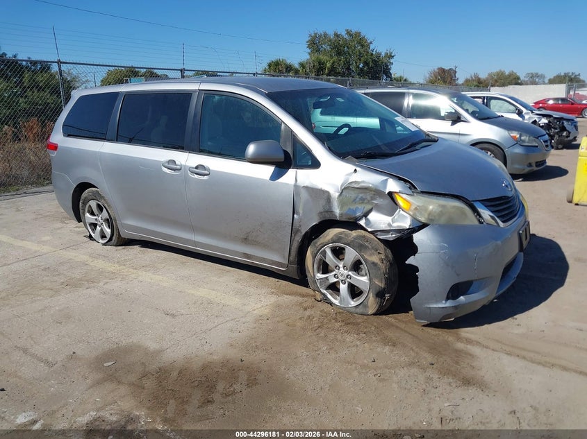 Photo of the 2012 TOYOTA SIENNA LE 8 PASSENGER