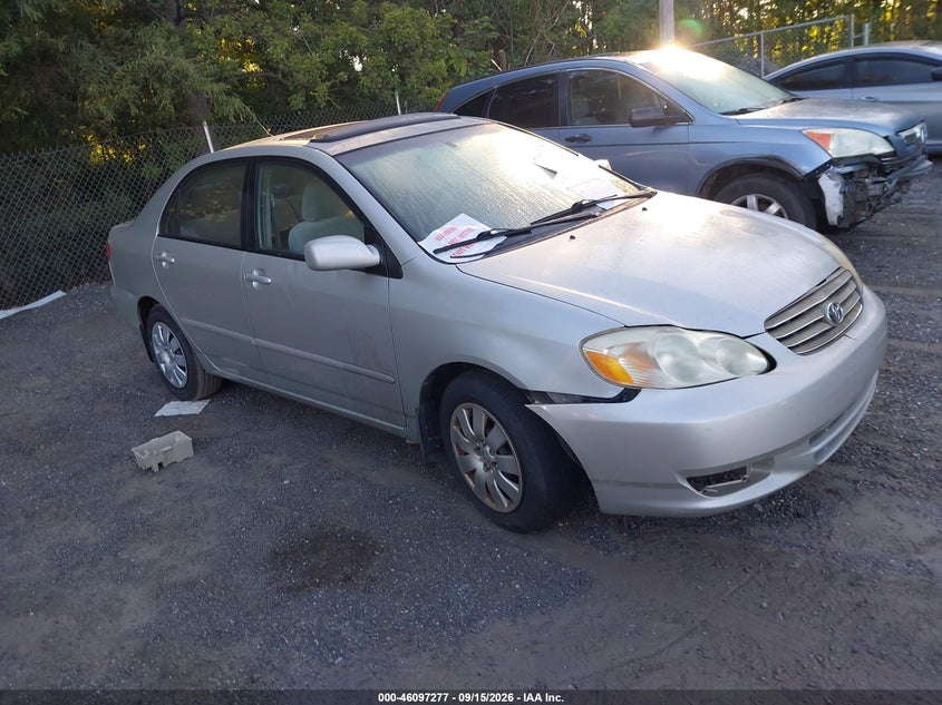 Photo of the 2003 TOYOTA COROLLA LE