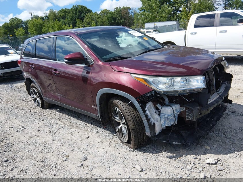 Photo of the 2019 TOYOTA HIGHLANDER LE PLUS