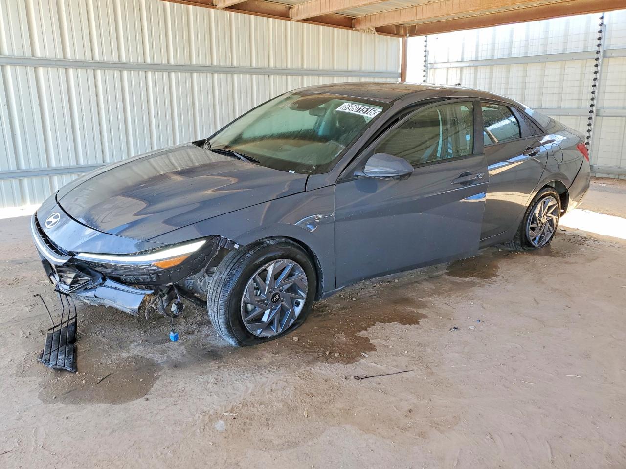 Photo of the 2026 HYUNDAI ELANTRA HYBRID BLUE